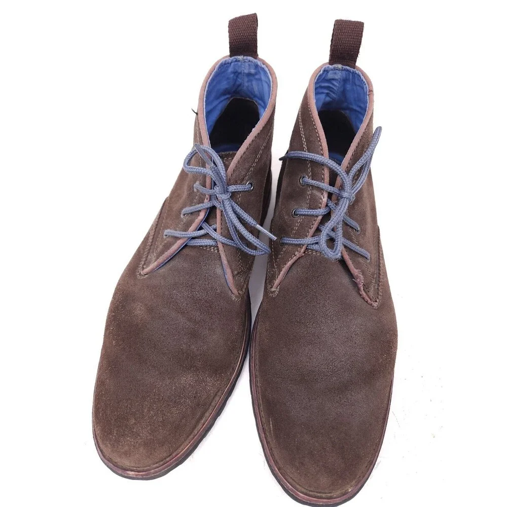 Skechers Mark Nason Harrow Mens Brown Leather Chukka Boot Size 8.5
